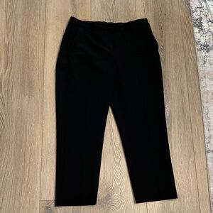 Express Black Ankle Cropped Pants